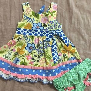 Matilda Jane Dress with diaper cover